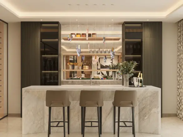 2 Entertainment room bar