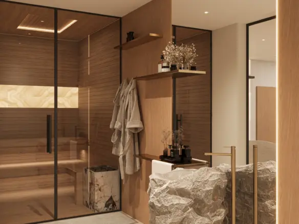 4 Entertainment room sauna