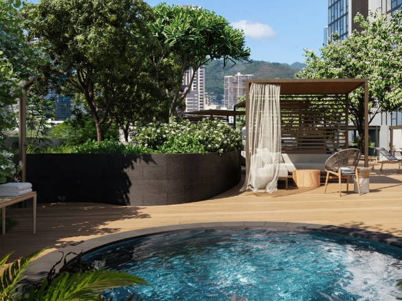 Kaliu Poolside Lounge and Hot Tub