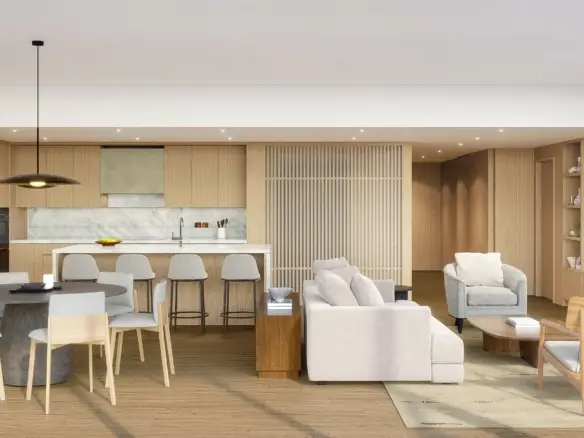Kaliu Residence 01 Living Dining Kitchen Interior