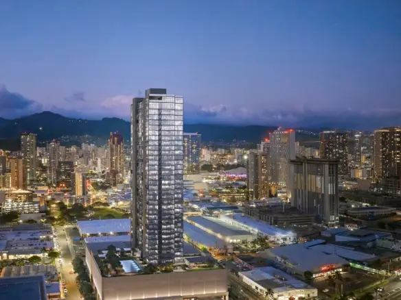 Kaliu Tower Evening