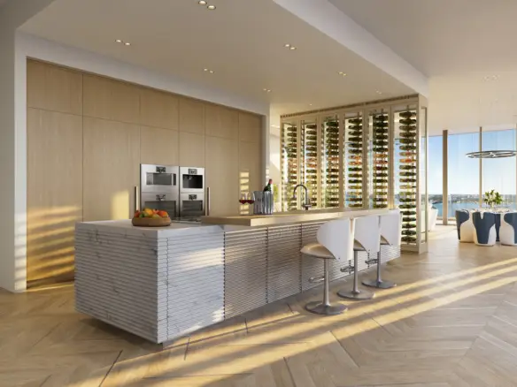 Pagani Residences Penthouse Chef's Kitchen