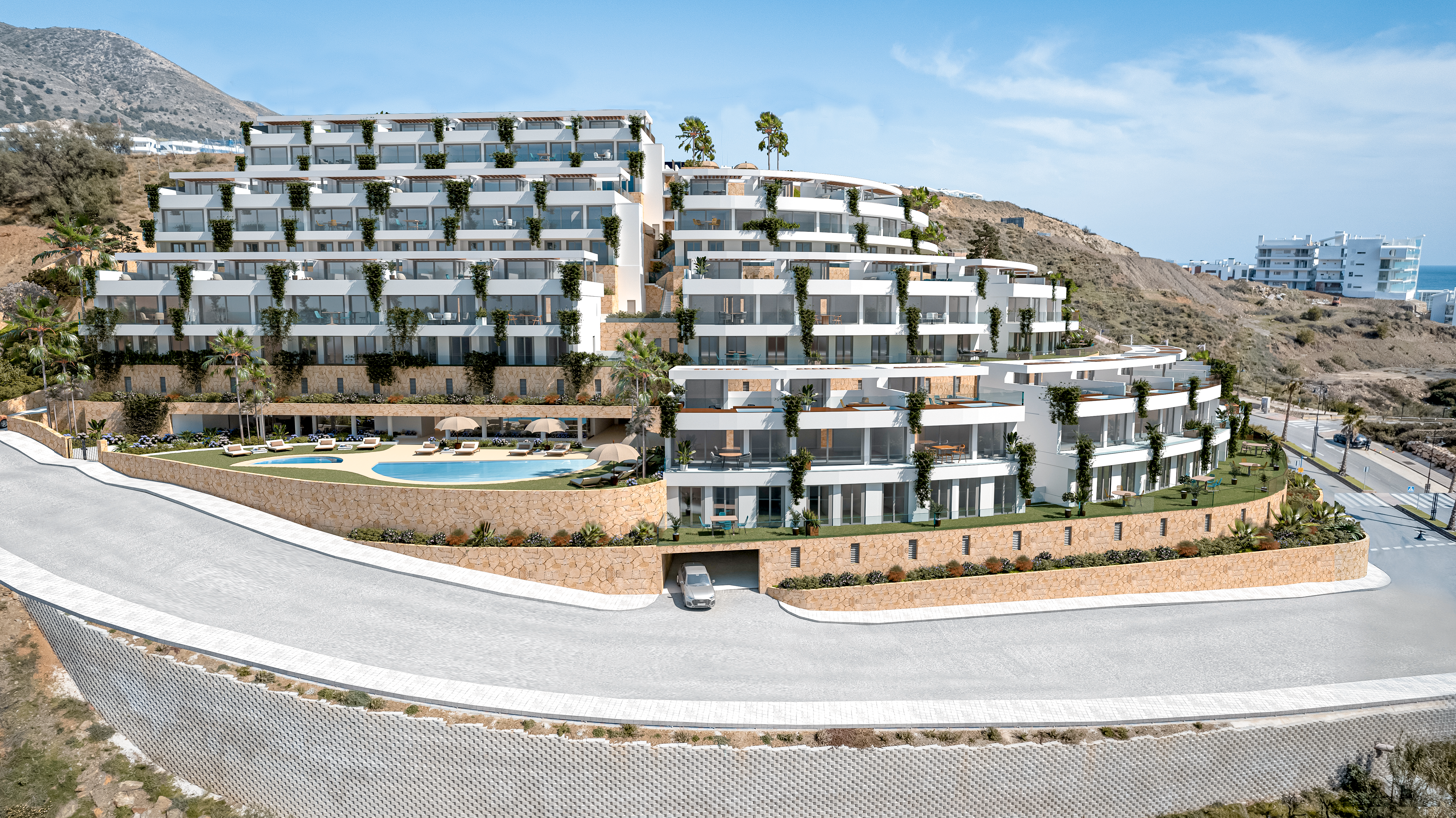 Panoramica proyecto orientacion Suroeste