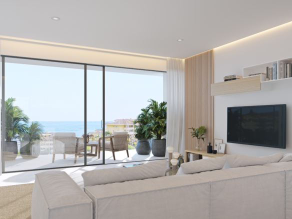 Salon vistas mar