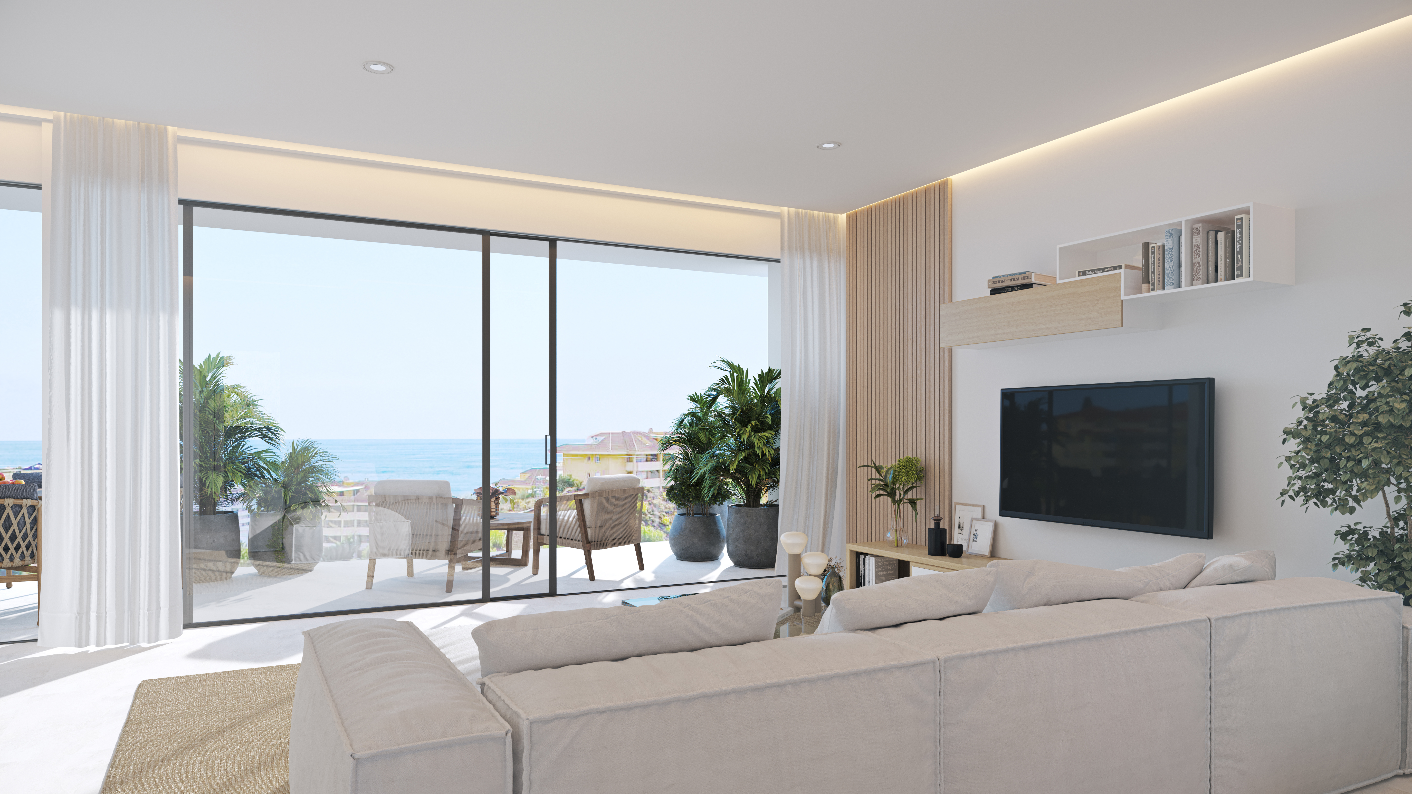 Salon vistas mar